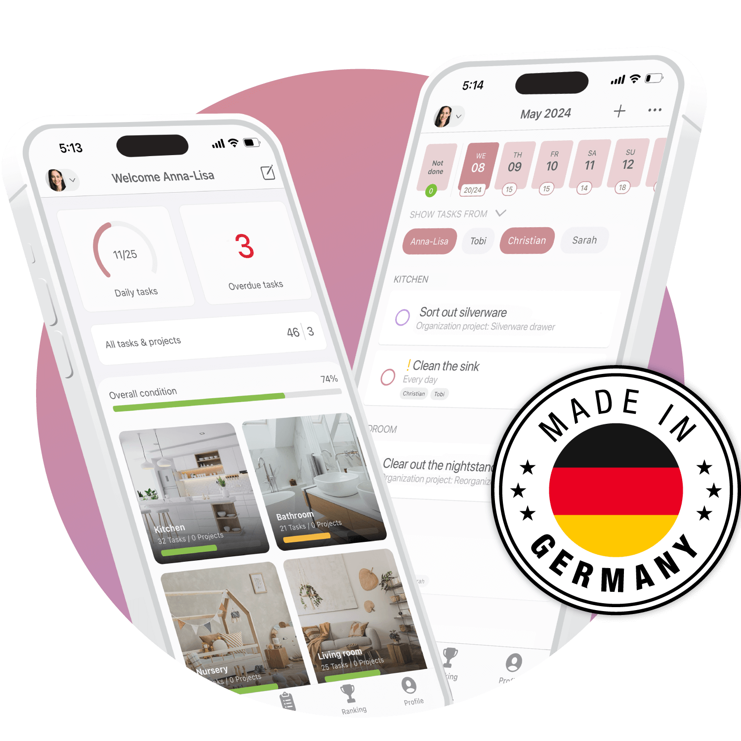 Chores App Made in Germany