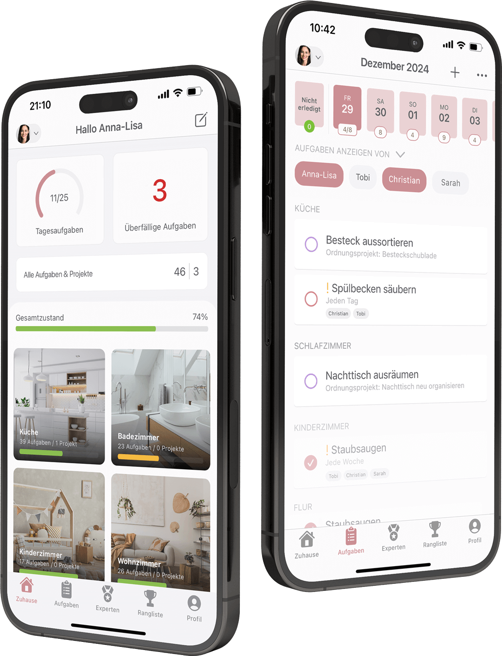 BeTidy Aufräum App