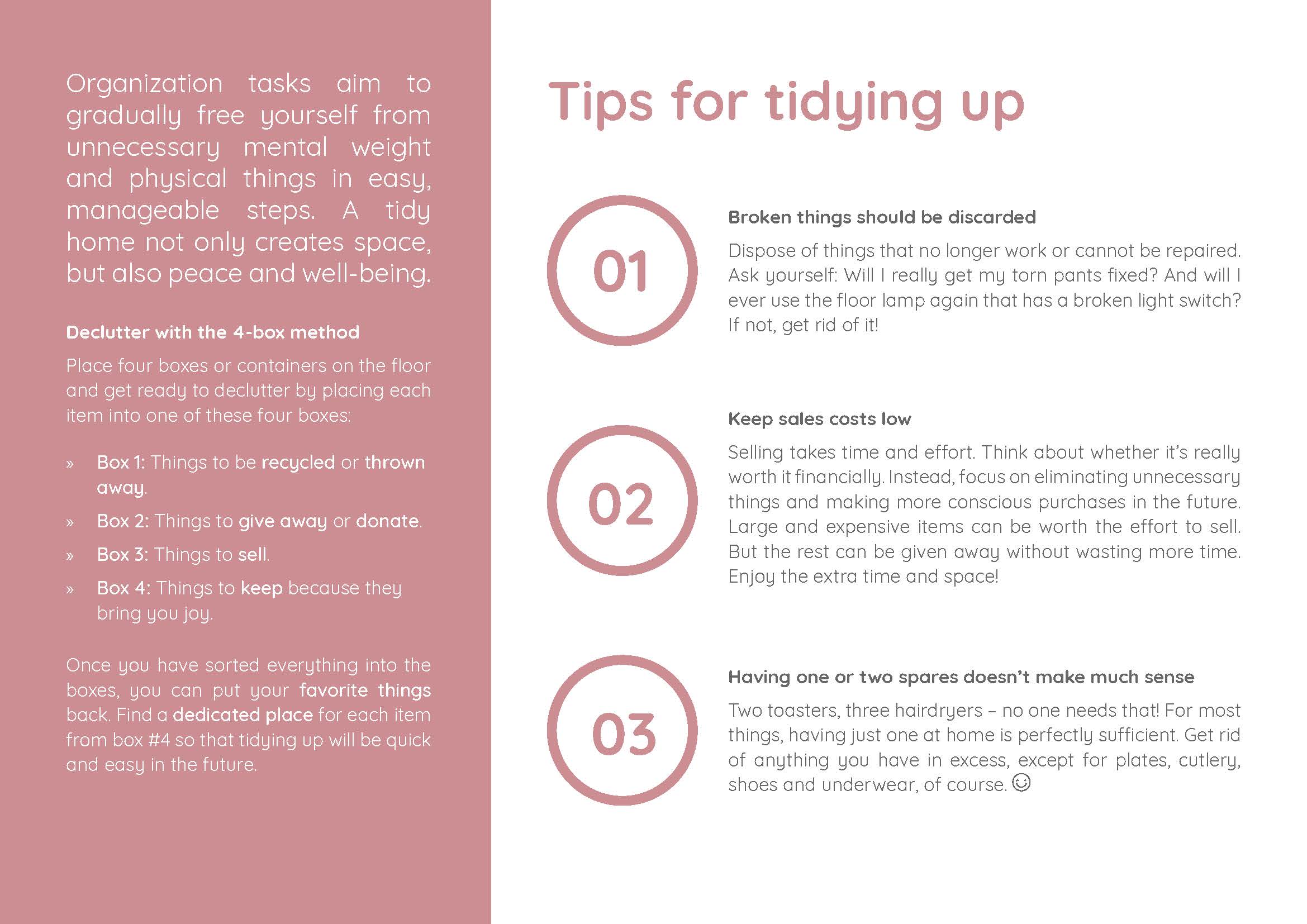 Daily Chores for families - Download PDF