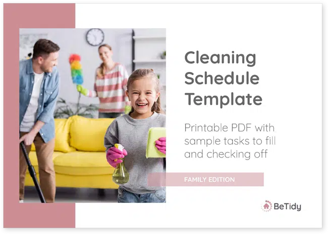 Putzplan Vorlage für die Wohngemeinschaft - Vorschau PDF - Deckblatt