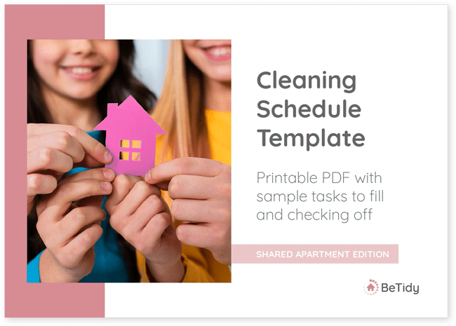 Putzplan Vorlage für die Wohngemeinschaft - Vorschau PDF - Deckblatt